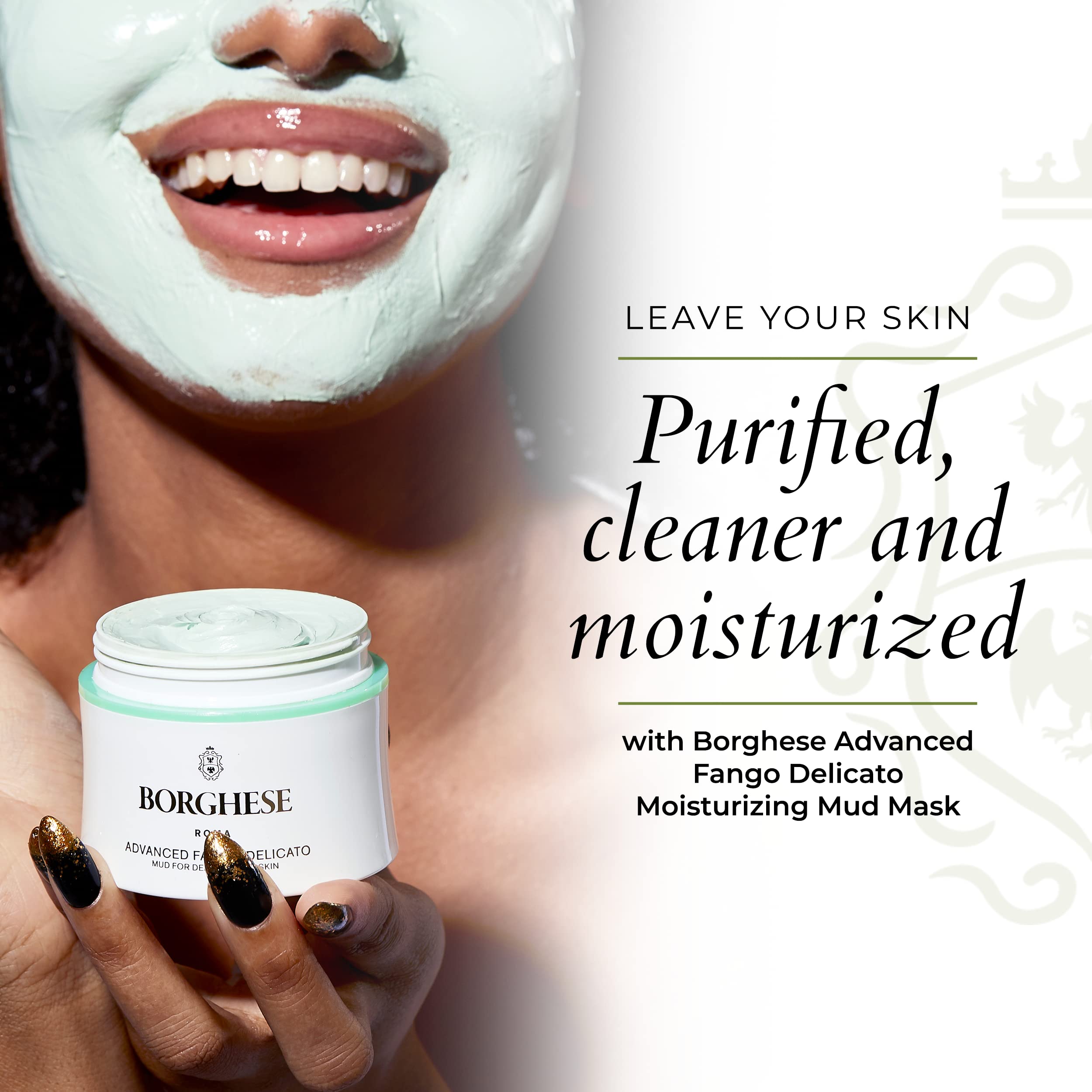 Borghese Advanced Fango Delicato Mud for Delicate Dry Skin, 2.7 oz